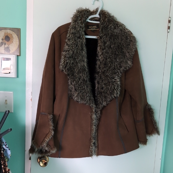 novelti Jackets & Blazers - Novelti Brown Jacket